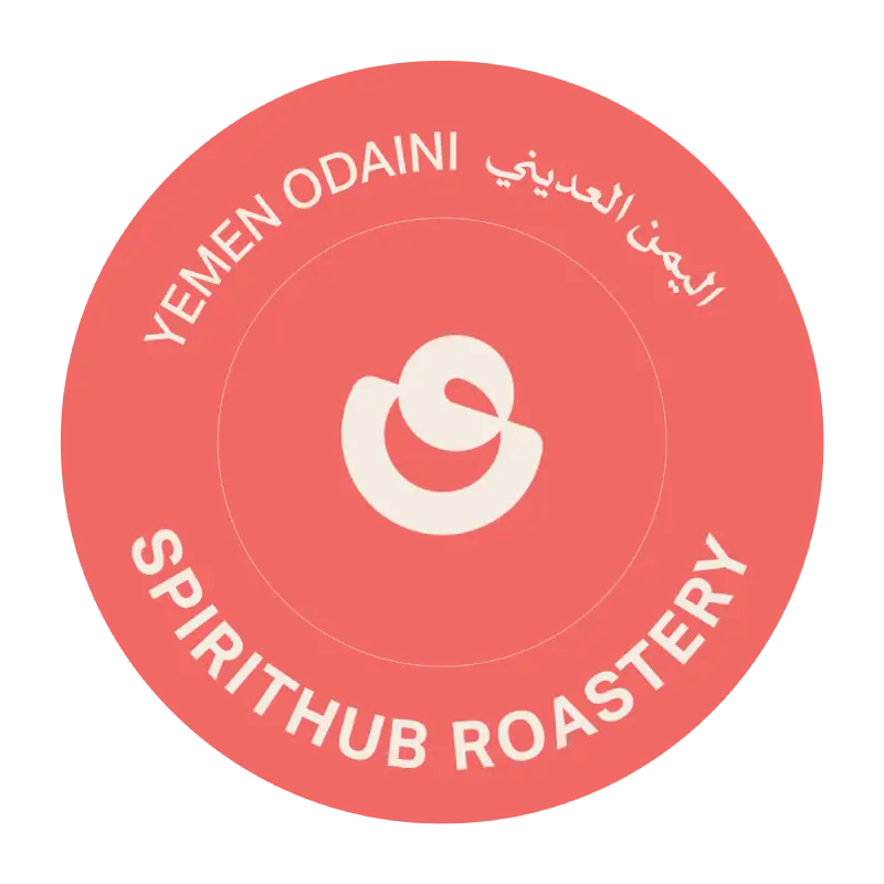 UFO Drip Coffee – Yemen Odaini Anaerobic by SpiritHub Roastery with peach, ripe banana, and caramelised sweetness from high-altitude Yemeni terraces.