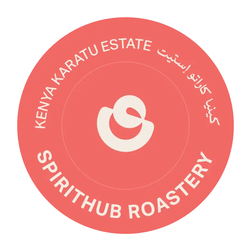 UFO Drip Coffee – Kenya Karatu Estate (Natural) by SpiritHub Roastery, raised-bed dried 21–35 days with ripe red-fruit sweetness and clean acidity.